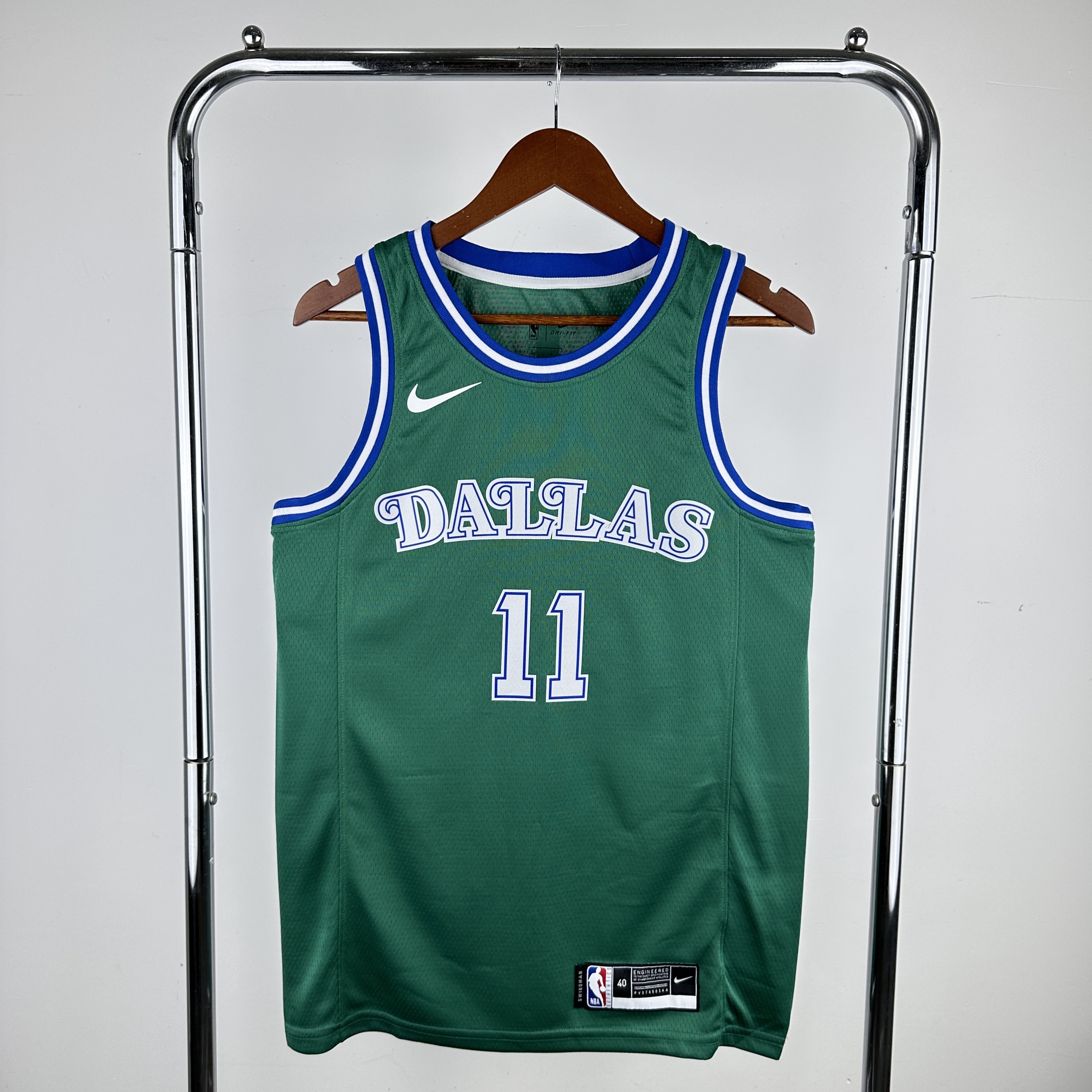 Men Dallas Mavericks #11 Irving Green Nike 2024 NBA Jersey->dallas mavericks->NBA Jersey